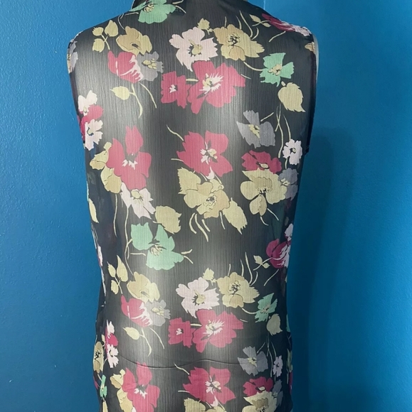 Lauren Ralph Lauren Sleeveless Shirt Size 2 - Picture 5 of 8